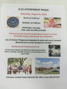 8:15 Picnic Flyer 2025