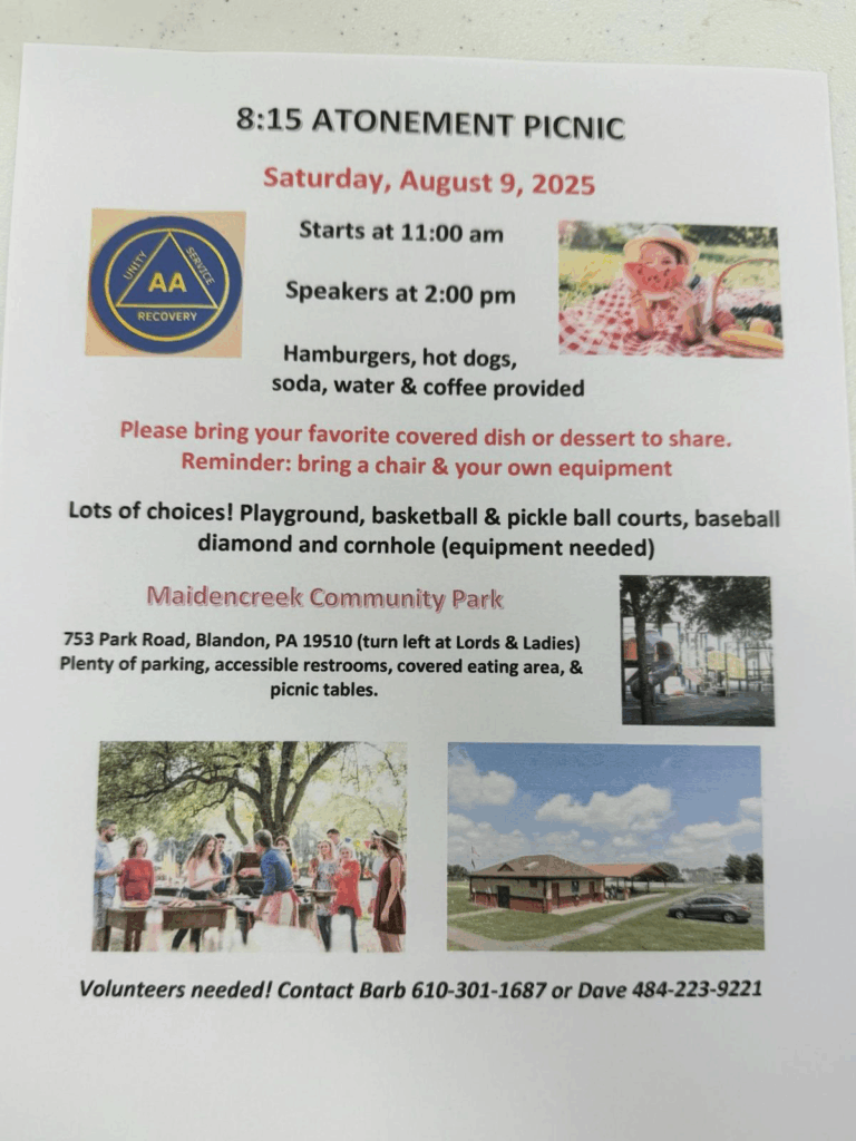 8:15 Picnic Flyer 2025 8:15 Picnic Flyer 2025